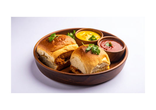 Vada Pav with Sweet Potato Tikki Recipe: Lean, High Protein, Vegetarian Snack