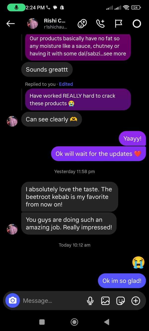 Customer photo review by Rishi Chaudary